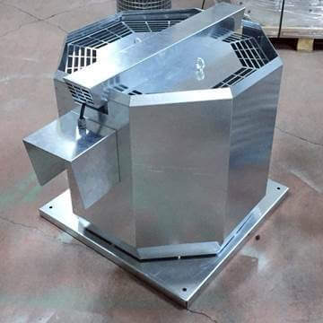 Dikey atışlı çatı tipi fan ısıya dayanıklı baca aspiratörü