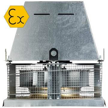 TCDH ATEX Ex proof çatı fanı, çatı tipi exproof aspiratör soler palau